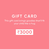 Gift Card Rs 3,000
