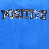 Youmaa 100% Cotton Full Sleeves Cut Pocket Chest Print Sproty Hoodie Blue