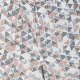 Youmaa-Boys-Shorts-Solid Colour Blocking with Print - Elasticated Contrast -DrawStrings -Regular Length- in 100% Soft Cotton Knit - All Season Comfortable - Cloud Touch Micro Fibre-Blue