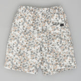 Youmaa-Boys-Shorts-Solid Colour Blocking with Print - Elasticated Contrast -DrawStrings -Regular Length-  in 100% Soft Cotton Knit - All Season Comfortable - Cloud Touch Micro Fibre-Brown