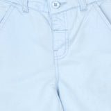 Youmaa Boys -100% CottonSolid Shorts-Fixed Waist Band - Elasticated -Shorts Pockets -RegularLength-Loose Fit- Micro Fibre Cloud Wash Softness-Blue