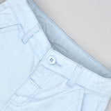 Youmaa Boys -100% CottonSolid Shorts-Fixed Waist Band - Elasticated -Shorts Pockets -RegularLength-Loose Fit- Micro Fibre Cloud Wash Softness-Blue