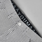 Youmaa Boys -100% Cotton Textured Chinos -Fixed Waist Band - Elasticated -Pockets -RegularLength- Fit- Micro Fibre Cloud Wash Softness-Grey