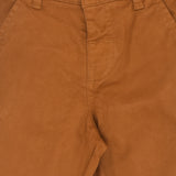 Youmaa Boys -100% Cotton Chinos -Fixed Waist Band - Elasticated -Pockets -RegularLength- Fit- Micro Fibre Cloud Wash Softness-Khakhi