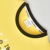 Youmaa-Trio Pack Tshirt-Half Sleeves -Chest Print-Colour--Soft Cloud Touch Fibre 100% Cotton Knits