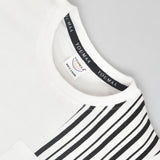 Youmaa-Trio Pack Tshirt-Half Sleeves -Chest Print Vertical Stripes Pocket -Solid Plain -Soft Cloud Touch Fibre 100% Cotton Knits