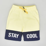 Youmaa-Boys-Shorts-Stay Cool Print - Border Shorts- Elasticated-DrawStrings -Half-Knee Length- in 100% Soft Knit Cotton - All Season Comfortable - Cloud Touch Micro Fibre-Royal Blue