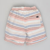 Youmaa-Boys-Loose Printed Short- Elasticated Waist-Regular Length -100%Micro Touch Cloud Fibre Cotton- Peach