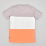 Youmaa-Boys-Pastel Cool Summer Colours-Round Neck-Half Sleeves Tshirt-100%Micro Touch Cloud Fibre Cotton Knit-Lilac