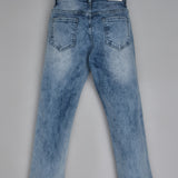 Youmaa- Casual Fit Denim Jeans Soft Wash ,Soft 100% Cotton Denims - Acid Wash