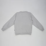 Youmaa 100% Cotton Full Sleeves Round Neck Abstract Printed Sweatshirt Grey