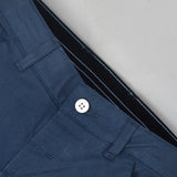 Youmaa Boys -100% Cotton Chinos -Fixed Waist Band - Elasticated -Pockets -RegularLength- Fit- Micro Fibre Cloud Wash Softness-Blue